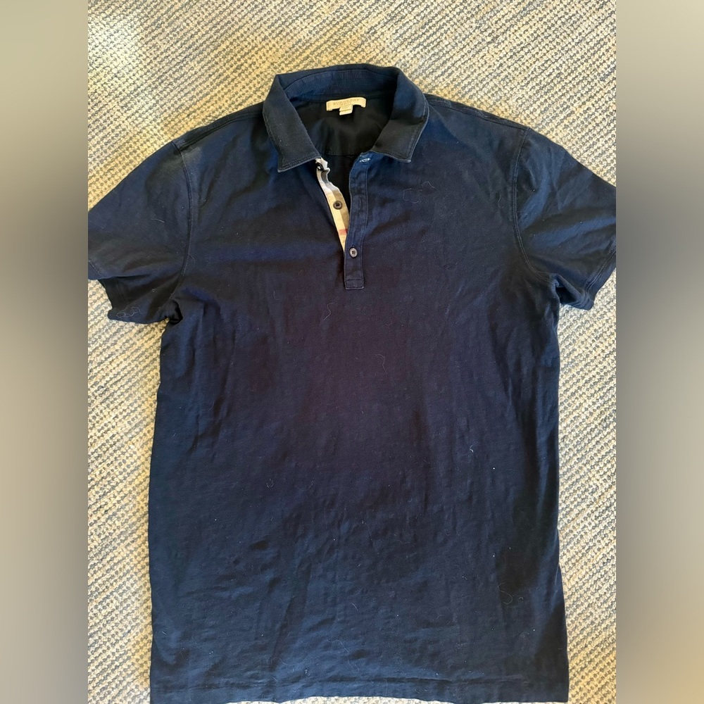 Burberry Brit Men’s navy polo size L